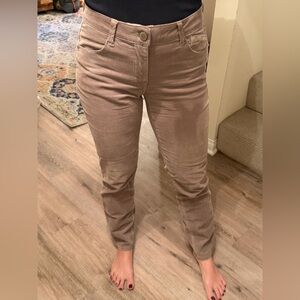 Wit & Wisdom Taupe Corduroy Pants